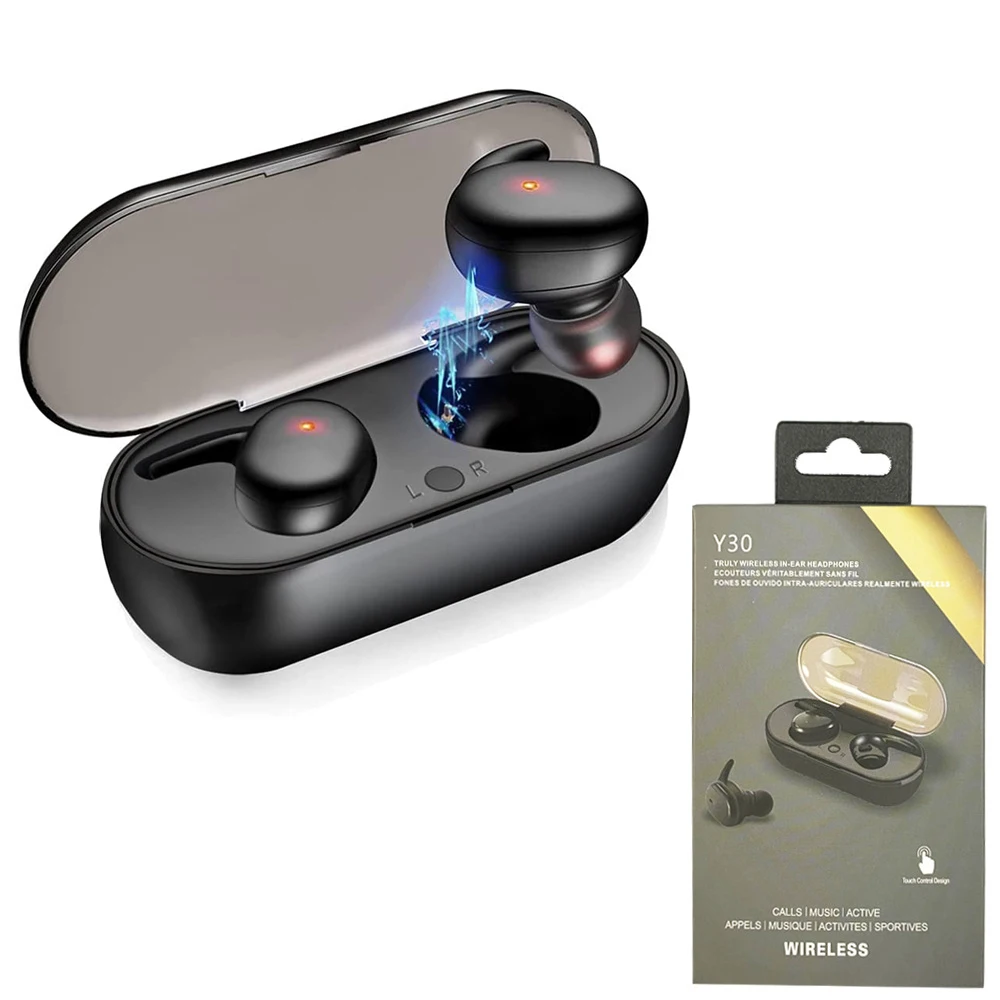 Wireless Headphone Bluetooth Earphones Waterproof Wireles In-Ear Earphones with Charging Case Noise Cancelling Headset for Sport
Wireless Headphone Bluetooth Earphones Waterproof Wireles In-Ear Earphones with Charging Case Noise Cancelling Headset for Sport