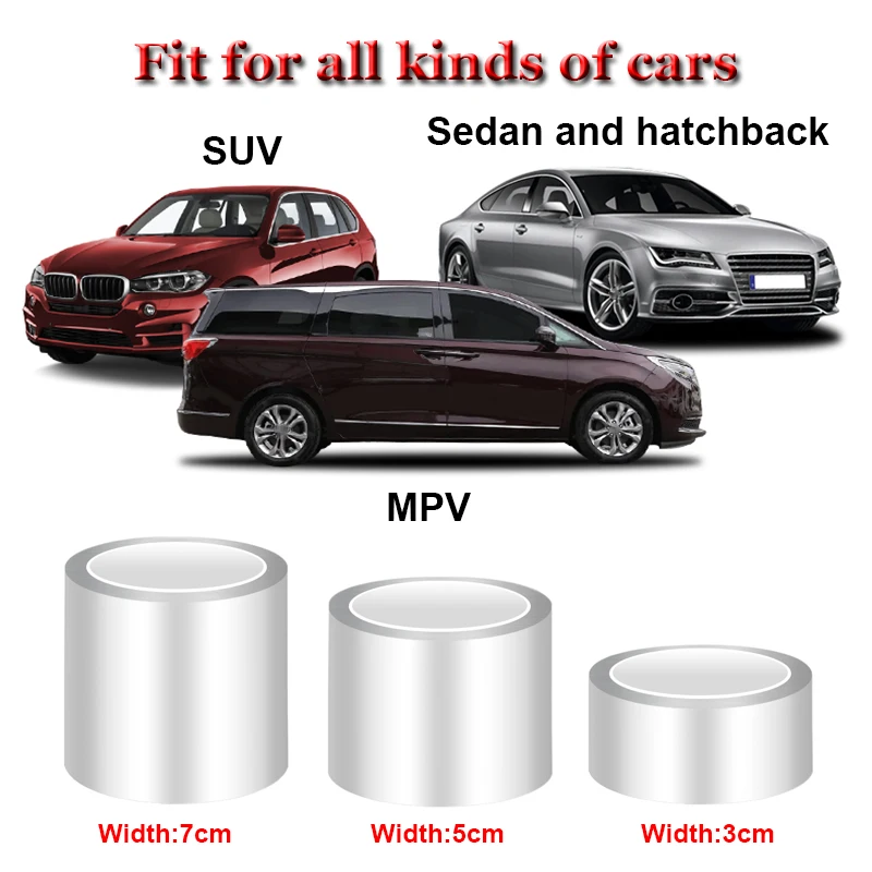 2/3/5/7/10cm *3/5/10M Car Sticker Protector Multifunction Nano Sticker Tape Car Bumper Strip Protect Scratchproof Car Accessory
2/3/5/7/10cm *3/5/10M Car Sticker Protector Multifunction Nano Sticker Tape Car Bumper Strip Protect Scratchproof Car Accessory