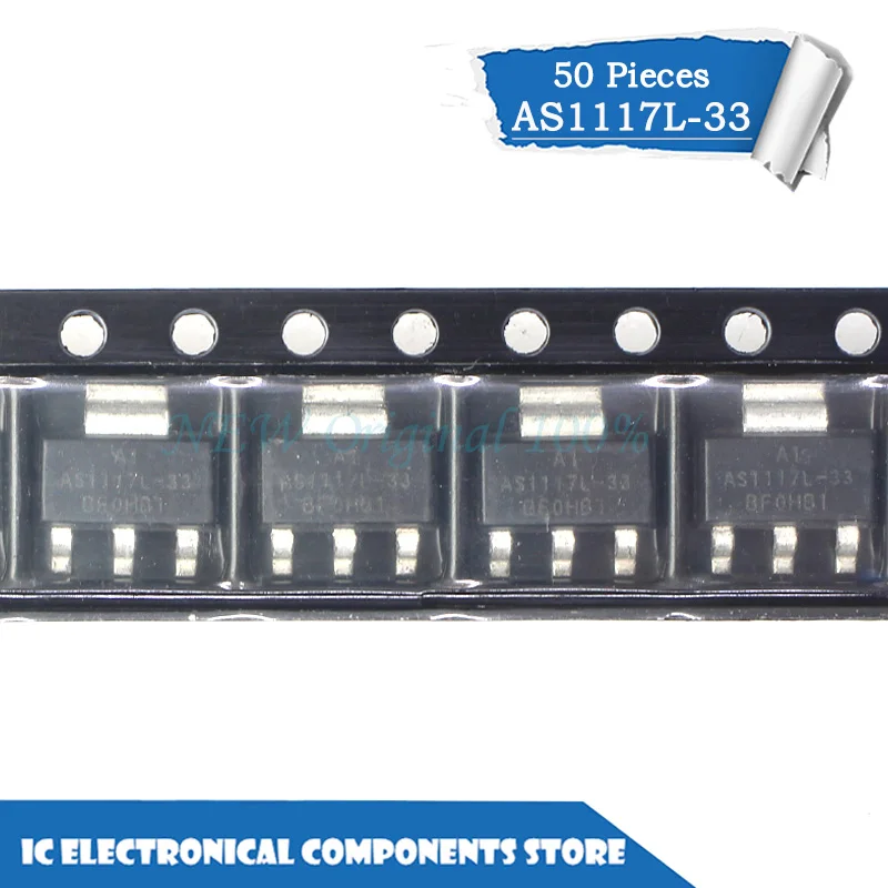 New original AS1117L-33 AS1117L 33 SOT-223 IC 50pcs/lot
New original AS1117L-33 AS1117L 33 SOT-223 IC 50pcs/lot