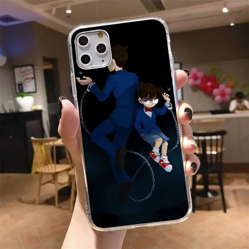 Detetive conan jimmy kudo anime Phone Case Transparent for iPhone 6 7 8 11 12 s mini pro X XS XR MAX Plus cover funda shell
Detetive conan jimmy kudo anime Phone Case Transparent for iPhone 6 7 8 11 12 s mini pro X XS XR MAX Plus cover funda shell
