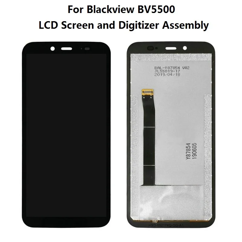 OEM Original For Blackview BV5500 LCD Screen and Digitizer Touch Screen Assembly Black
OEM Original For Blackview BV5500 LCD Screen and Digitizer Touch Screen Assembly Black
