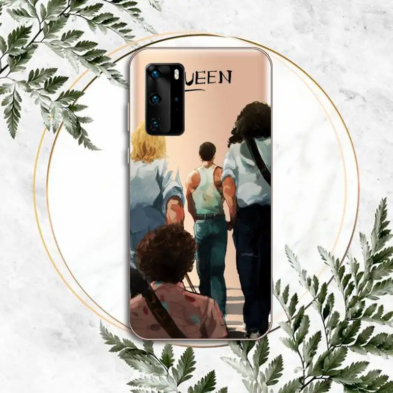 Rock singer Freddie Mercury Queen Phone Case Transparent for huawei P 40 30 20 lite pro smart 2019 honor 8X 10i 10 cover
Rock singer Freddie Mercury Queen Phone Case Transparent for huawei P 40 30 20 lite pro smart 2019 honor 8X 10i 10 cover