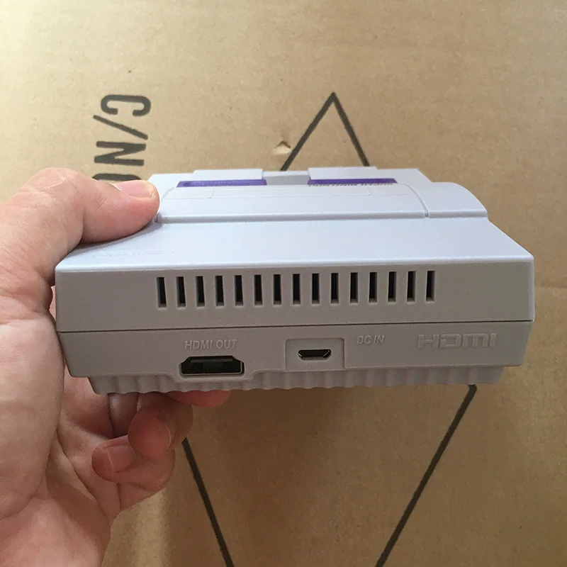 Классический Ручной игровой плеер SNES Super HD игровая мини-приставка для ТВ 21/30