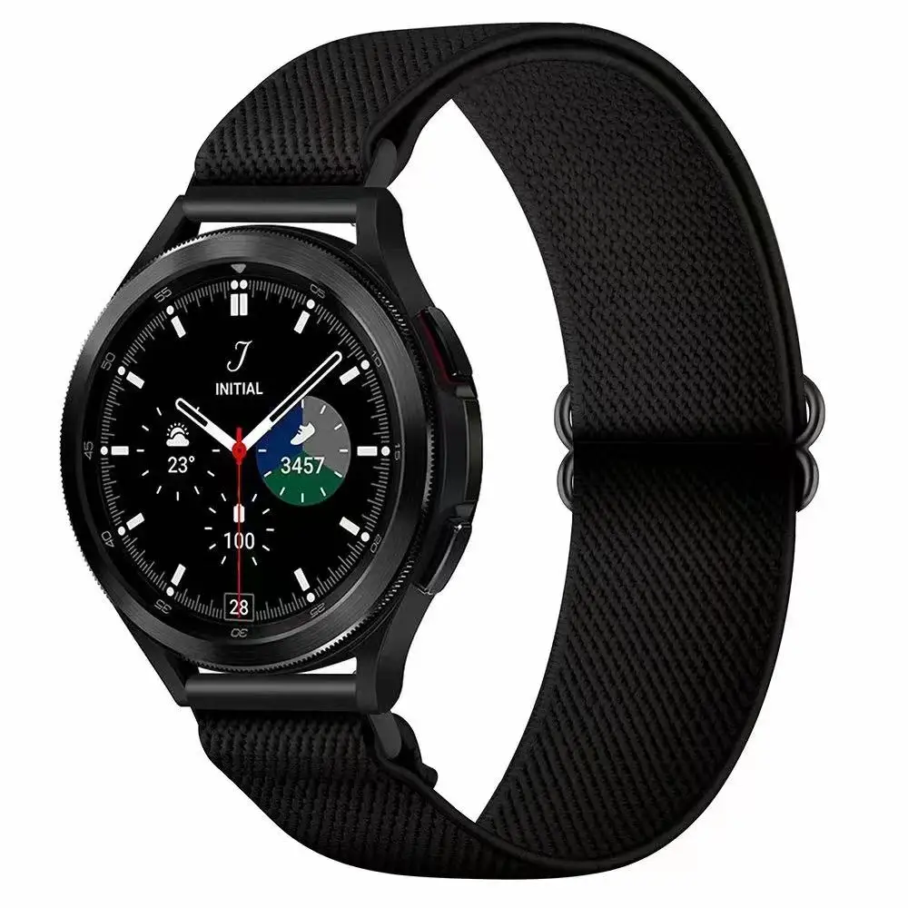 Ремешок нейлоновый для Samsung Galaxy Watch 4/Huawei Watch GT2/Amazfit GTR, регулируемый тканевый эластичный браслет для вашего ремешка
Ремешок нейлоновый для Samsung Galaxy Watch 4/Huawei Watch GT2/Amazfit GTR, регулируемый тканевый эластичный браслет для вашего ремешка