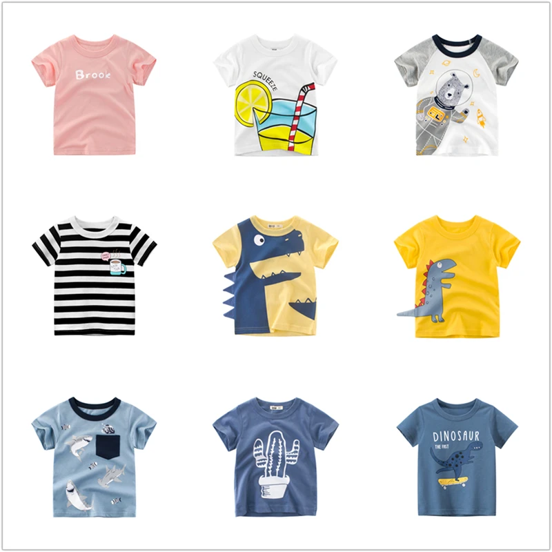 T-Shirts Boys Girls Clothing Unisex T Shirt 2-8 Years 20 Colour Pure Cotton Tops Childrens Fashion Casual Shirt High Quality New
T-Shirts Boys Girls Clothing Unisex T Shirt 2-8 Years 20 Colour Pure Cotton Tops Childrens Fashion Casual Shirt High Quality New