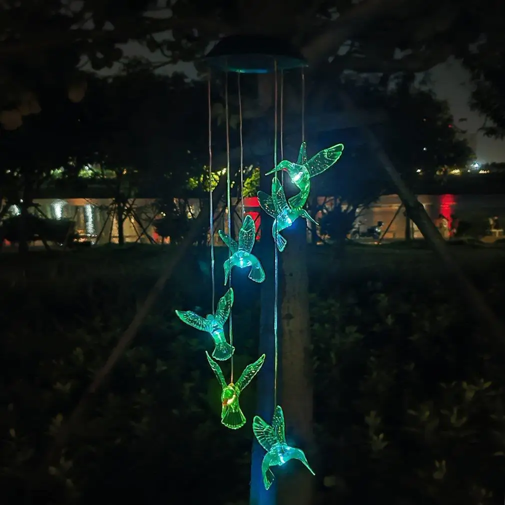 Solar Wind chime Solar Powered Butterfly Lights Color Changing Led Waterproof Christmas Outdoor Garden Holiday Decoration Light
Solar Wind chime Solar Powered Butterfly Lights Color Changing Led Waterproof Christmas Outdoor Garden Holiday Decoration Light