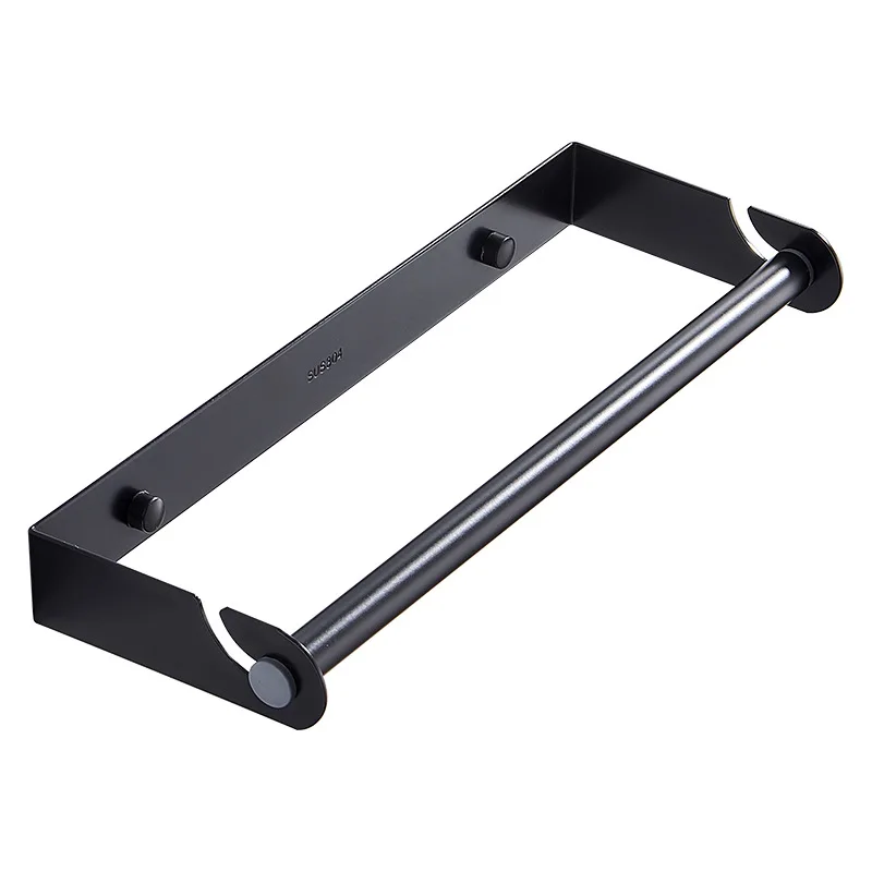 Black Kitchen Preservative Film Rack Multifunctional Home Kitchen Film Sauce Bottle Storage Rack Paper Dispenser Accessory 
Black Kitchen Preservative Film Rack Multifunctional Home Kitchen Film Sauce Bottle Storage Rack Paper Dispenser Accessory