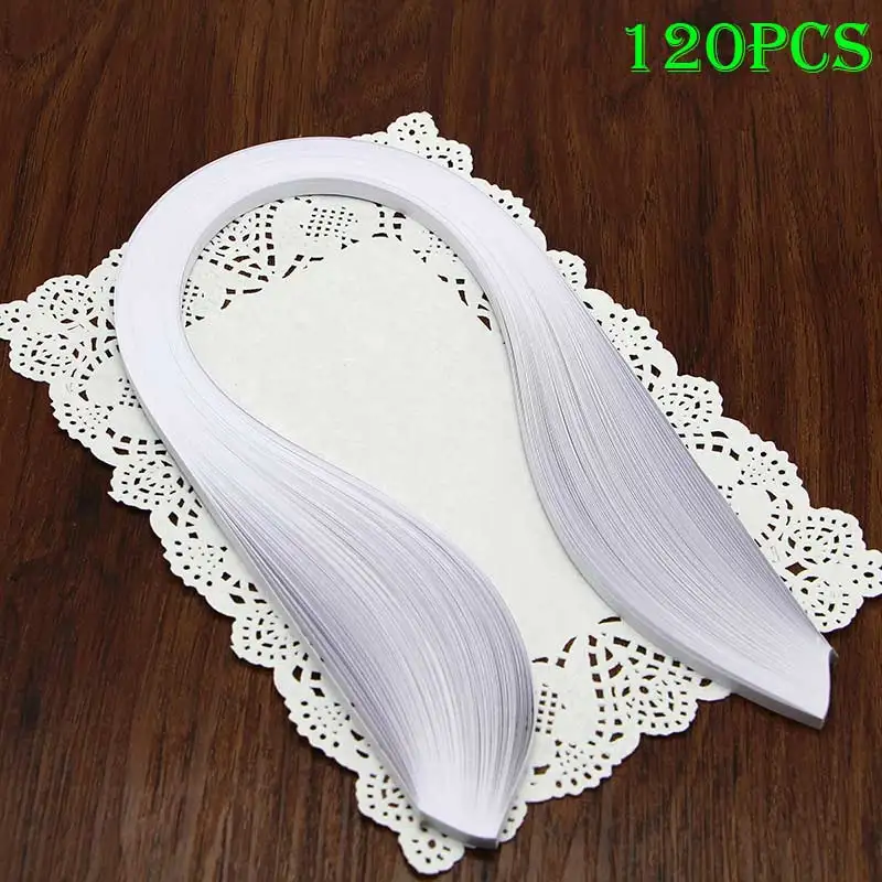 120pcs 5mm White DIY Paper Folding Paper Art Quilling Origami Material lpfk Craft Paper Scrapbooking Stamping Arts Crafts New
120pcs 5mm White DIY Paper Folding Paper Art Quilling Origami Material lpfk Craft Paper Scrapbooking Stamping Arts Crafts New