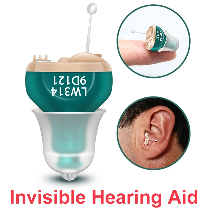 

Невидимые слуховые аппараты для глухости, усилитель слуха, беспроводное слуховое устройство, усилитель звука, портативные наушники, аудиос...