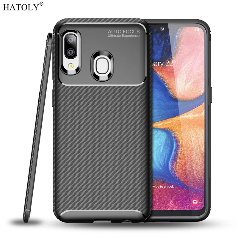 For Samsung Galaxy A20 Case Cover Soft Silicone Shockproof Bumper Carbon Fiber Cover For Samsung A20 Phone Case For Samsung A20
For Samsung Galaxy A20 Case Cover Soft Silicone Shockproof Bumper Carbon Fiber Cover For Samsung A20 Phone Case For Samsung A20
