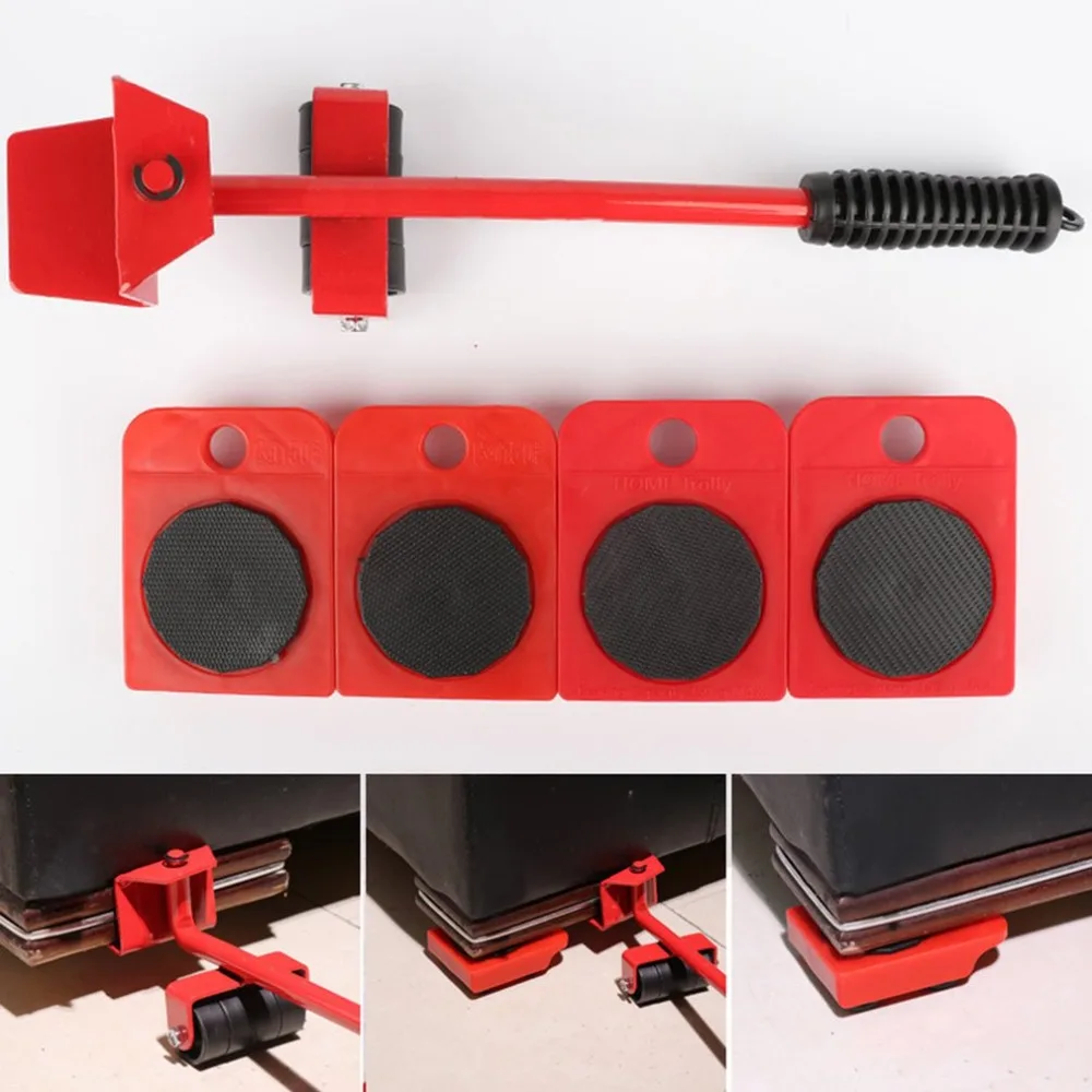 Home Trolley Lift And Move Slides Kit Easily System For Furniture 5 Packs Tool Set Furniture Lifter Transport set Heavy mover
Home Trolley Lift And Move Slides Kit Easily System For Furniture 5 Packs Tool Set Furniture Lifter Transport set Heavy mover