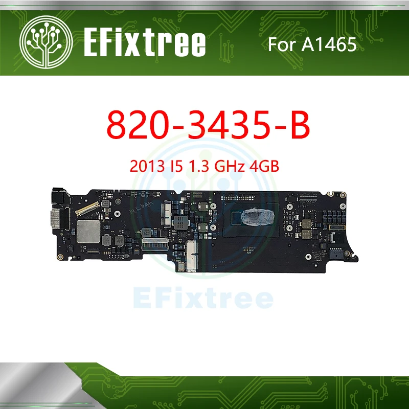820-3435-B 820-3435-A 2013-2014 For Apple Macbook Air 11.5'' A1465 Motherboard Logic Main Board 2013 I5 1.3 GHz 4GB | Компьютеры и