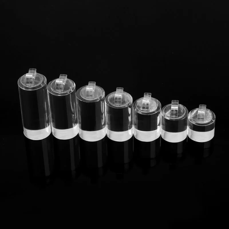 K3ND 7Pcs Different Height Finger Ring Display Stand Holder for Home Jewelry Shop Set
K3ND 7Pcs Different Height Finger Ring Display Stand Holder for Home Jewelry Shop Set
