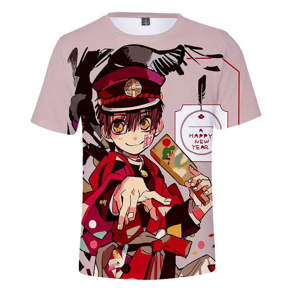 Anime Jibaku Shounen Hanako Kun 3D T Shirt Men Toilet-Bound Hanako-kun Yugi Amane Nene Yashiro Funny Tshirt Cosplay Costume
Anime Jibaku Shounen Hanako Kun 3D T Shirt Men Toilet-Bound Hanako-kun Yugi Amane Nene Yashiro Funny Tshirt Cosplay Costume