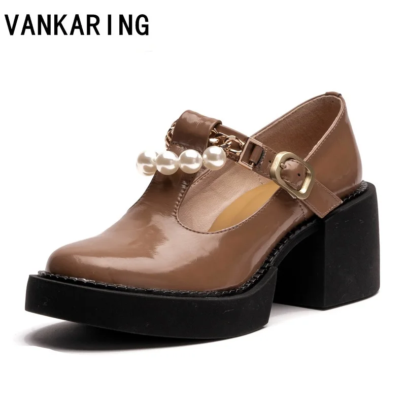spring autumn high heel thick platform pumps women runway shoes fashion T-strap luxury brand beading genuine leather pumps woman
spring autumn high heel thick platform pumps women runway shoes fashion T-strap luxury brand beading genuine leather pumps woman