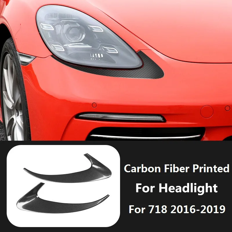 Светильник с напечатанной головкой из углеродного волокна для бровей, задний светильник, Формовочная отделка для Porsche 718 Cayman Boxster 2016 2017 2018 2019, Стайлинг
Светильник с напечатанной головкой из углеродного волокна для бровей, задний светильник, Формовочная отделка для Porsche 718 Cayman Boxster 2016 2017 2018 2019, Стайлинг