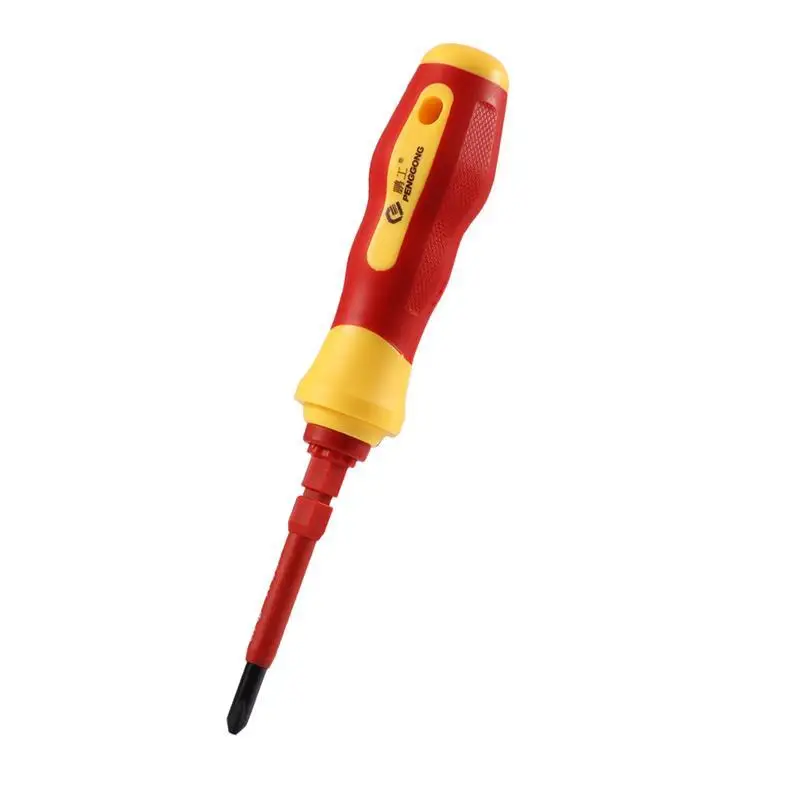 7Pcs Insulated Screwdriver Set Slotted Torx Magnetic Screwdriver Bits Double End Screw Bit Set For Electricians Hand Tools
7Pcs Insulated Screwdriver Set Slotted Torx Magnetic Screwdriver Bits Double End Screw Bit Set For Electricians Hand Tools
