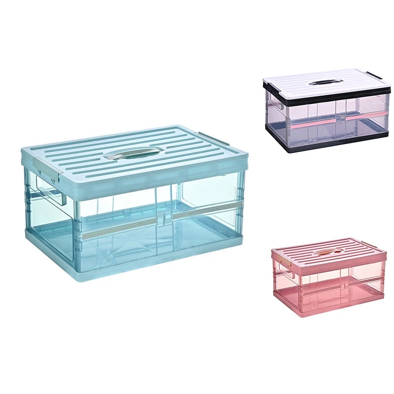 Transparent Collapsible Storage Box,Storage Box for Household Use,Multifunctional Storage Box with Lid, Book Box
Transparent Collapsible Storage Box,Storage Box for Household Use,Multifunctional Storage Box with Lid, Book Box