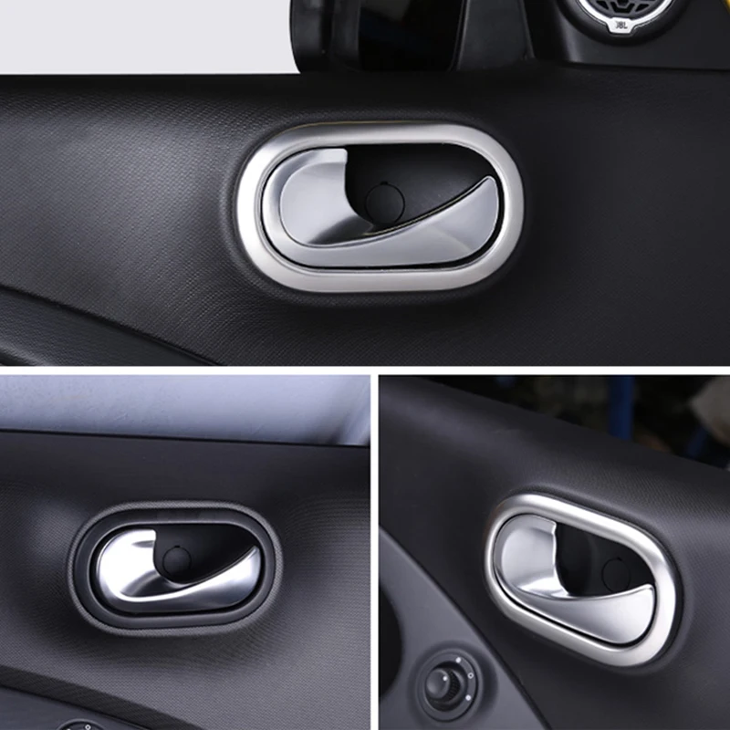 Car Door Handle Knob Bowl Cover Shell Sticker Interior Modification Decoration For New Smart 453 Fortwo Forfour Accessories
Car Door Handle Knob Bowl Cover Shell Sticker Interior Modification Decoration For New Smart 453 Fortwo Forfour Accessories