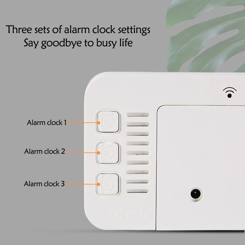 Mirror Alarm Clock LED Digital Clocks Voice Control Snooze Time Temperature Display Night Mode Reloj Zegary Digital Alarm Clock
Mirror Alarm Clock LED Digital Clocks Voice Control Snooze Time Temperature Display Night Mode Reloj Zegary Digital Alarm Clock