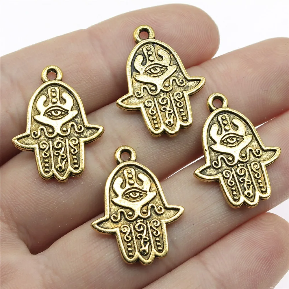 WYSIWYG 10pcs 24x19mm Charm Hamsa Hand 2 Colors Hamsa Hand Charms Double Sided Hamsa Hand Pendant Charms For Jewelry Making
WYSIWYG 10pcs 24x19mm Charm Hamsa Hand 2 Colors Hamsa Hand Charms Double Sided Hamsa Hand Pendant Charms For Jewelry Making