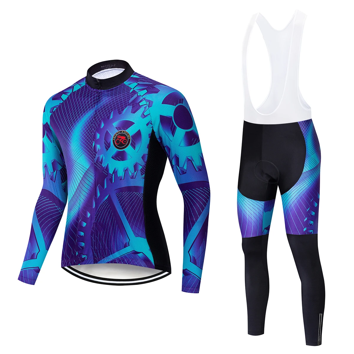 Tink off long-sleeved cycling jersey suit spring and summer breathable top cycling wear 
Tink off long-sleeved cycling jersey suit spring and summer breathable top cycling wear