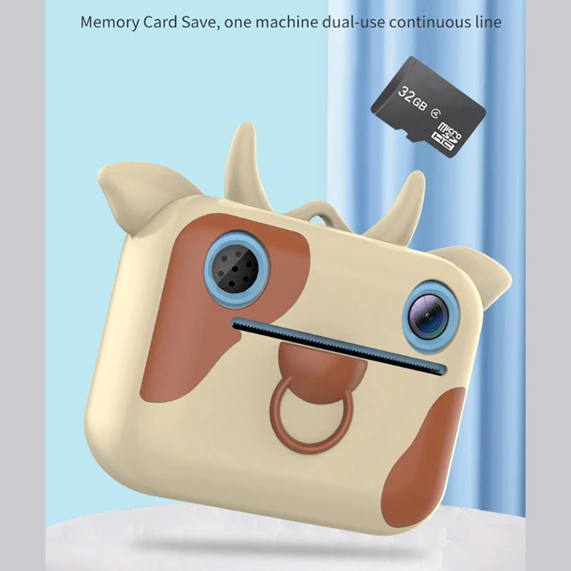 Kids Instant Print Camera Toy Children Cartoon Selfie Digital Camera with Print Paper 2.0 Inch IPS Screen Toddler Video Recorder
Kids Instant Print Camera Toy Children Cartoon Selfie Digital Camera with Print Paper 2.0 Inch IPS Screen Toddler Video Recorder