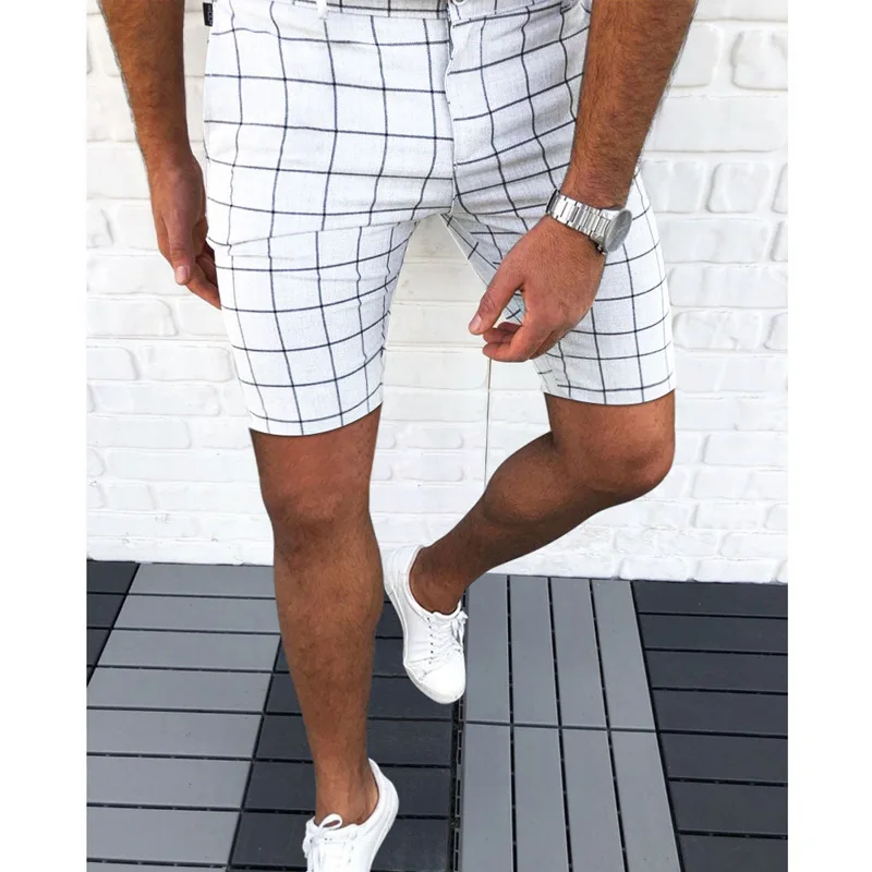 Newest Men's Summer Casual Shorts Black Plaid Striped Cotton Pants Fashion Male Bermuda Beach Men Trousers Business Clothing
Newest Men's Summer Casual Shorts Black Plaid Striped Cotton Pants Fashion Male Bermuda Beach Men Trousers Business Clothing
