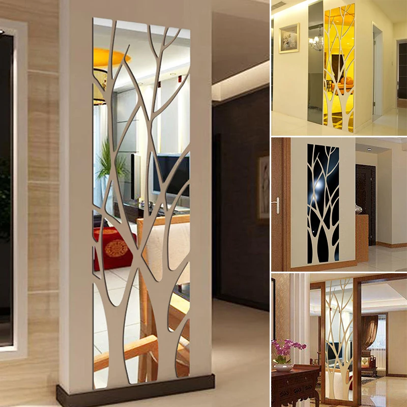 3D Mirror Wall Stickers Branches Wall Sticker DIY Acrylic TV Background Art Mural Decor mirror Bathroom Office Home Decoration
3D Mirror Wall Stickers Branches Wall Sticker DIY Acrylic TV Background Art Mural Decor mirror Bathroom Office Home Decoration