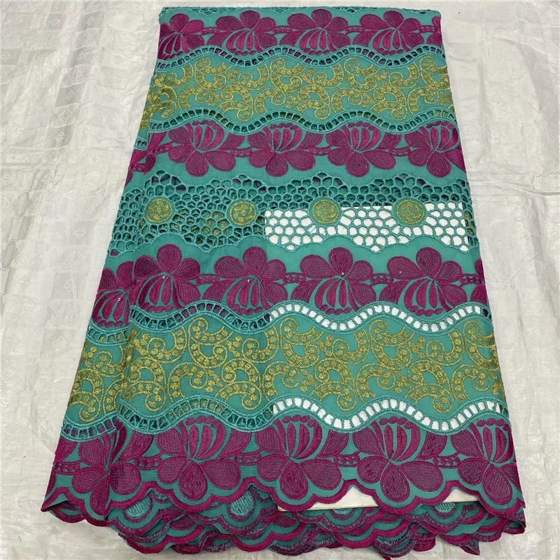 Latest Swiss voile Lace Fabric 100% Cotton Embroidery High Quality African French Laces Fabrics For Wedding 5Yards/lot
Latest Swiss voile Lace Fabric 100% Cotton Embroidery High Quality African French Laces Fabrics For Wedding 5Yards/lot