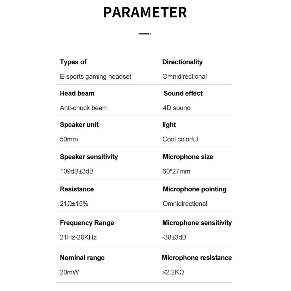 Gaming Headsets Gamer Headphones Surround Sound Stereo Wired Earphones USB Microphone Colourful Light PC Laptop Game Headset
Gaming Headsets Gamer Headphones Surround Sound Stereo Wired Earphones USB Microphone Colourful Light PC Laptop Game Headset