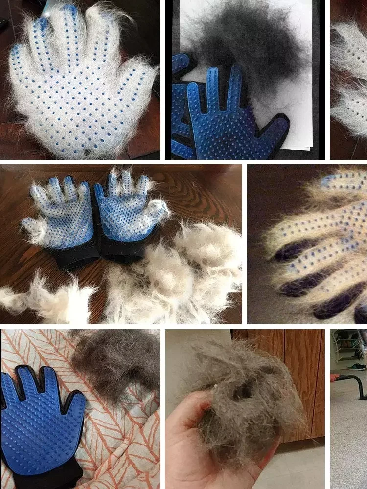 Silicone cat and dog hair brush comb gloves for pet cleaning, massage and grooming cats and dogs can be comfortable and clean
Silicone cat and dog hair brush comb gloves for pet cleaning, massage and grooming cats and dogs can be comfortable and clean
