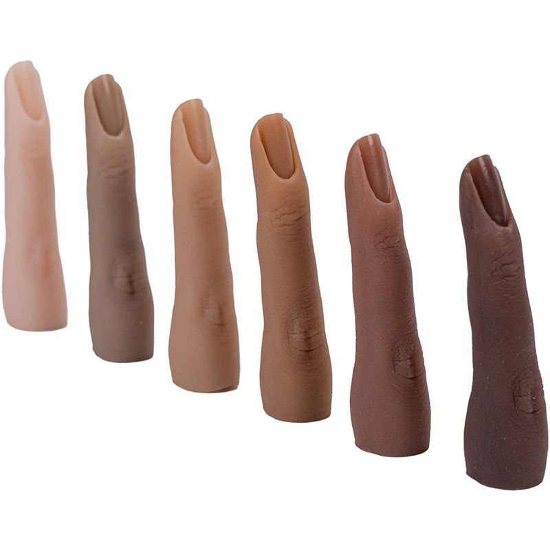 Silicone Practice Fake Finger Model for Hand Manicure Nail Art Practice Fingers Beginners Practice Tip
Silicone Practice Fake Finger Model for Hand Manicure Nail Art Practice Fingers Beginners Practice Tip