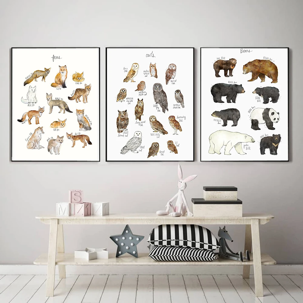 Safari Animals Poster Farm Nursery Art Prints Dinosaur Birds Vintage Canvas Painting Modern Wall Picture Kids Room Home Decor 
Safari Animals Poster Farm Nursery Art Prints Dinosaur Birds Vintage Canvas Painting Modern Wall Picture Kids Room Home Decor