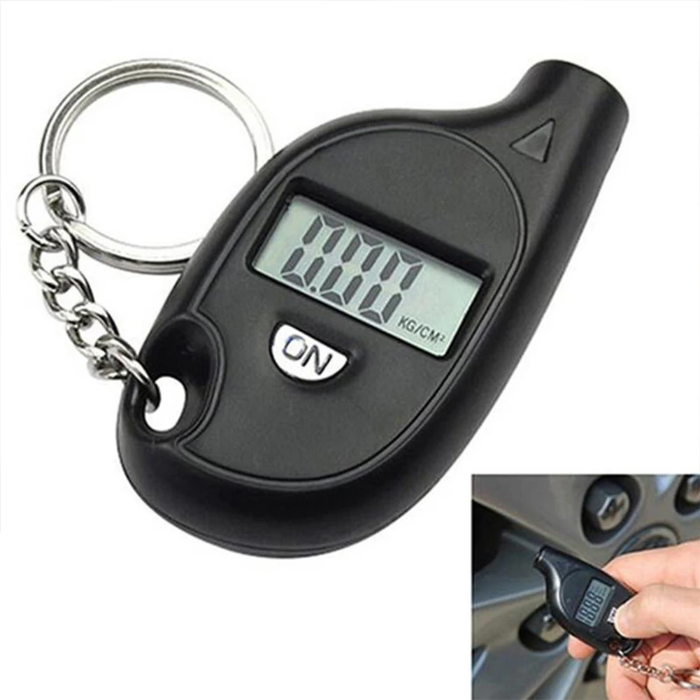 Mini Portable Keychain Tire Air Pressure Gauge Tester Digital LCD Display 2-150 PSI Precise Tyre Air Pressure Monitor Tool
Mini Portable Keychain Tire Air Pressure Gauge Tester Digital LCD Display 2-150 PSI Precise Tyre Air Pressure Monitor Tool