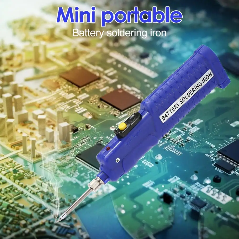 4.5V 8W Wireless Charging Soldering Iron Mini Portable Battery Soldering Iron Mainly Used for Welding Components Conductors
4.5V 8W Wireless Charging Soldering Iron Mini Portable Battery Soldering Iron Mainly Used for Welding Components Conductors