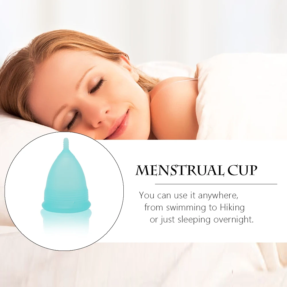 Фото 1 шт. менструальная чаша из медицинского силикона для женщин - купить