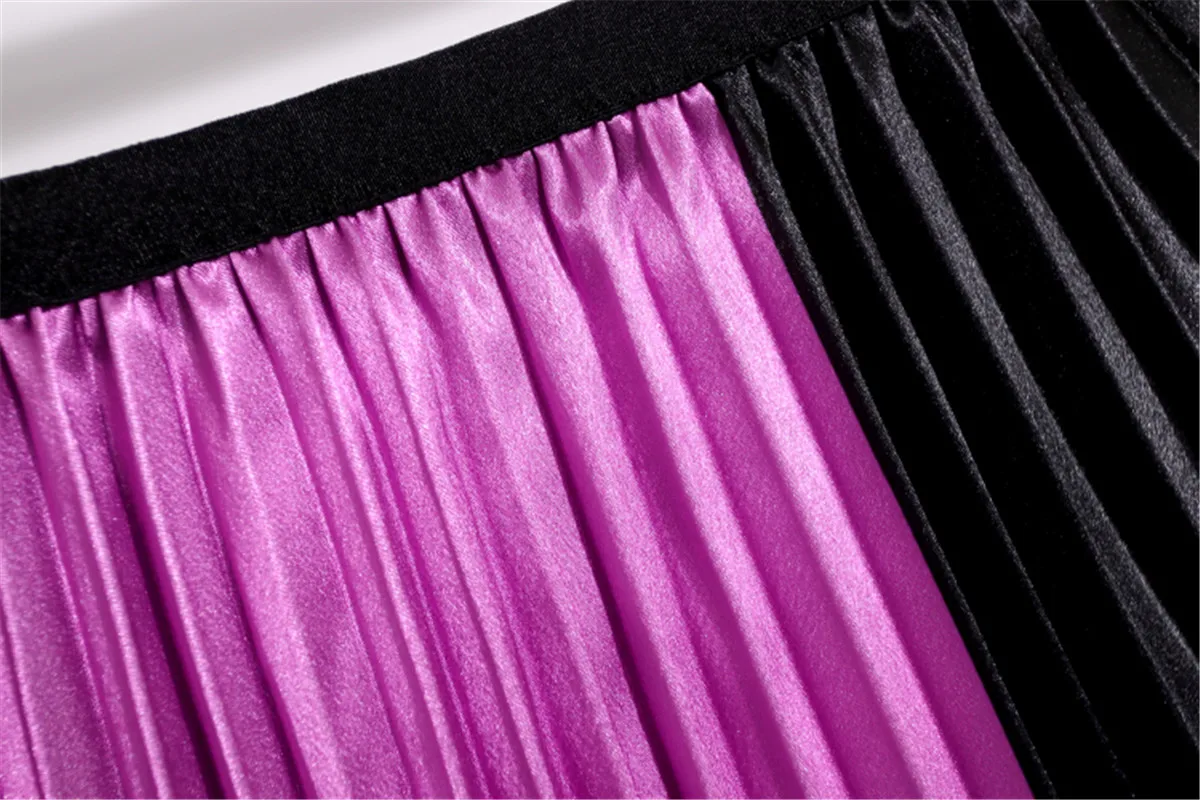 2020 New Fashion High Waist Pleated Skirt Women Spring Summer Midi Skirts Womens Elastic Waist A Line Long Skirts For Women Rok
2020 New Fashion High Waist Pleated Skirt Women Spring Summer Midi Skirts Womens Elastic Waist A Line Long Skirts For Women Rok