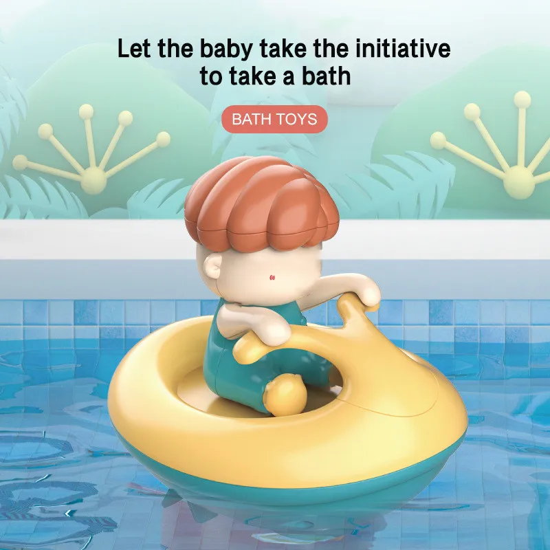 New!Funny Infant Bathing Toys Baby Floating Surf-Boat Children Bath Game Playing Water Toys juguetes de los niños Wholesales!
New!Funny Infant Bathing Toys Baby Floating Surf-Boat Children Bath Game Playing Water Toys juguetes de los niños Wholesales!