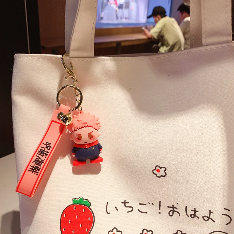 Anime Jujutsu Kaisen Cosplay Keychain Keyring Prop Itadori Yuji Gojo Satoru Bag Pendant Key Chains Accessories Gift
Anime Jujutsu Kaisen Cosplay Keychain Keyring Prop Itadori Yuji Gojo Satoru Bag Pendant Key Chains Accessories Gift