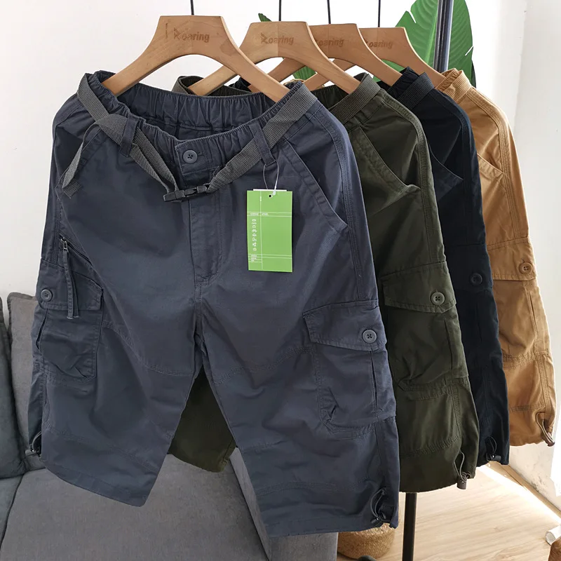 NINIBEIBEI 2021 The whole sheet of washed cotton yarn card! You can close the hem! Men's loose Multi Pocket casual Capris
NINIBEIBEI 2021 The whole sheet of washed cotton yarn card! You can close the hem! Men's loose Multi Pocket casual Capris