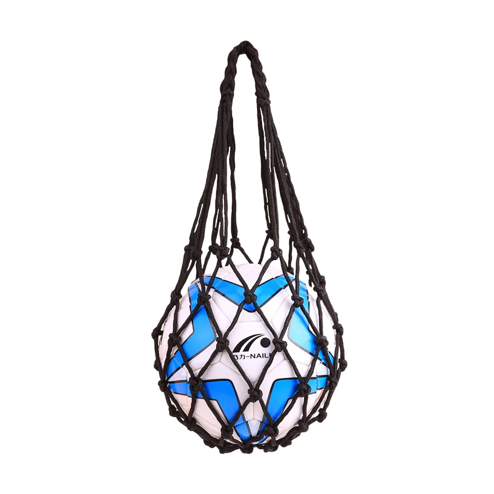 Bag Volleyball Basketball Football Soccer Storage Net Bag Carry Mesh for Single (Black)
Bag Volleyball Basketball Football Soccer Storage Net Bag Carry Mesh for Single (Black)