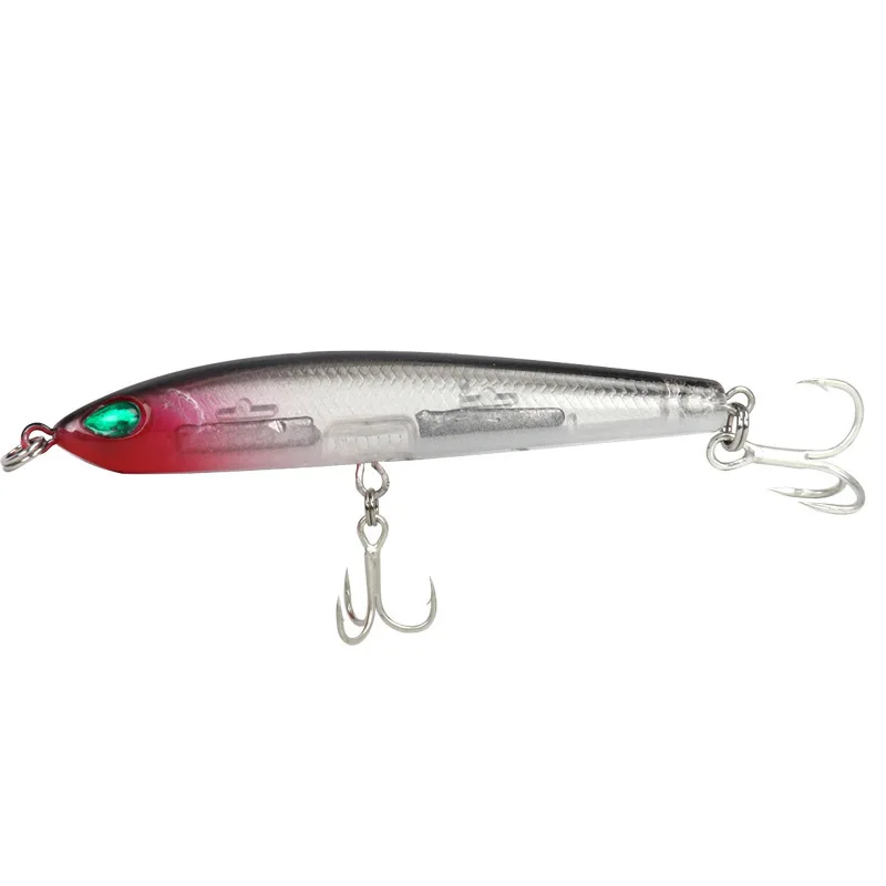 8 Colors 8cm/9g Artificial Sinking Pencil Plastic Hard Bait With 8# Carrying Hook Swimbait 3D High Simulation Eyes Fishing Lure
8 Colors 8cm/9g Artificial Sinking Pencil Plastic Hard Bait With 8# Carrying Hook Swimbait 3D High Simulation Eyes Fishing Lure