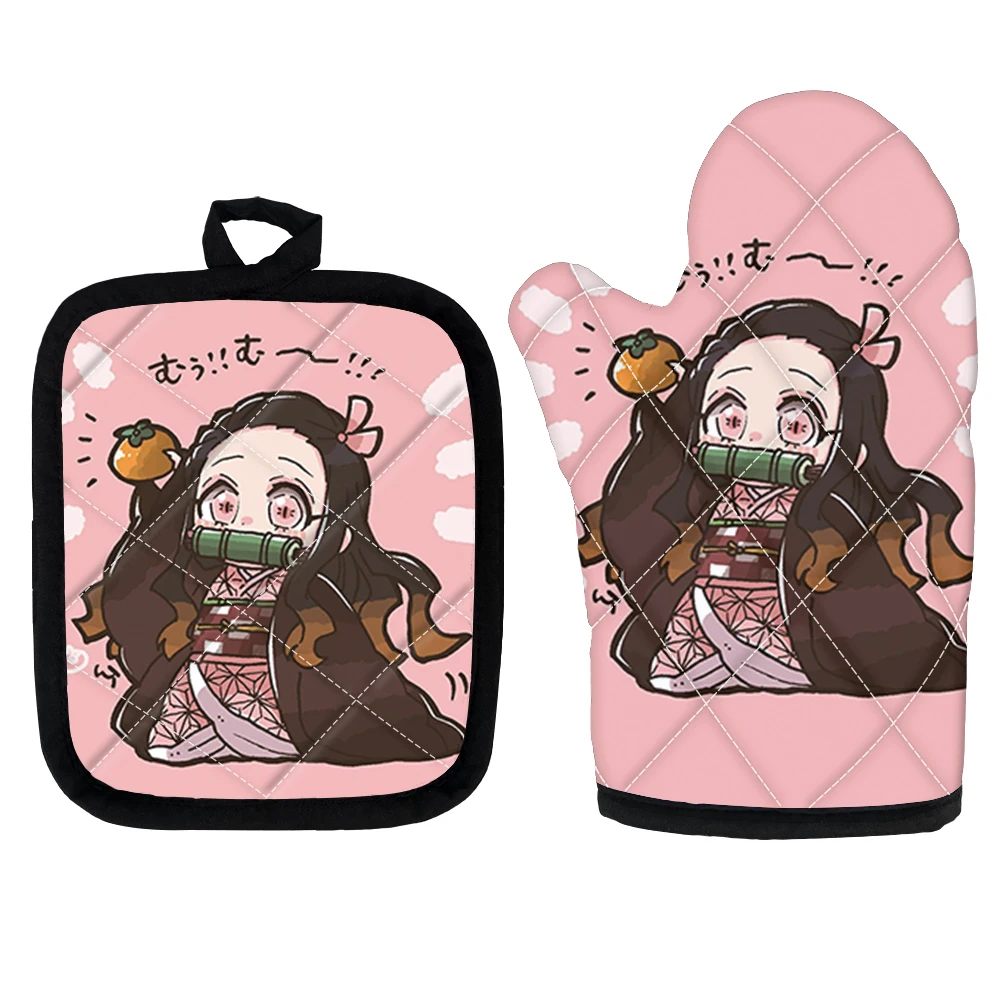 Japan Anime Jujutsu Kaisen Print Oven Mitts and Pot Holders Sets Insulation Pad Oven Gloves Heat Resistant Kitchen Accessories
Japan Anime Jujutsu Kaisen Print Oven Mitts and Pot Holders Sets Insulation Pad Oven Gloves Heat Resistant Kitchen Accessories