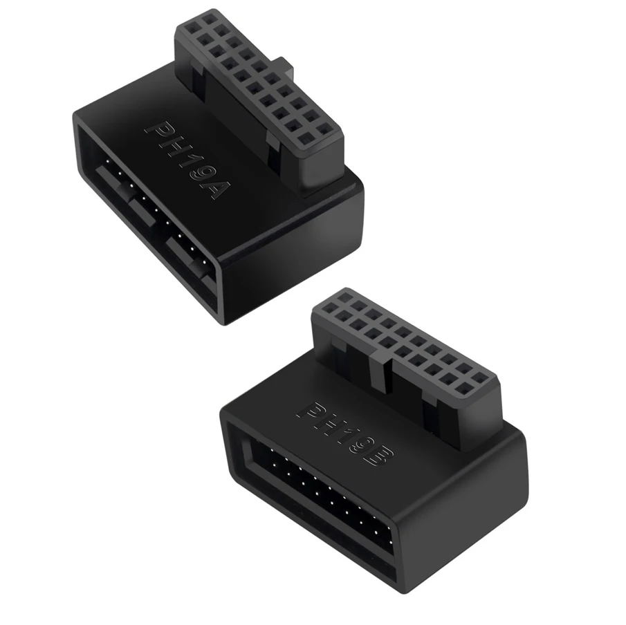 USB 3.0 20pin 19pin Male to Female Extension Adapter Angled 90 Degree for Motherboard Mainboard Connector Socket
USB 3.0 20pin 19pin Male to Female Extension Adapter Angled 90 Degree for Motherboard Mainboard Connector Socket