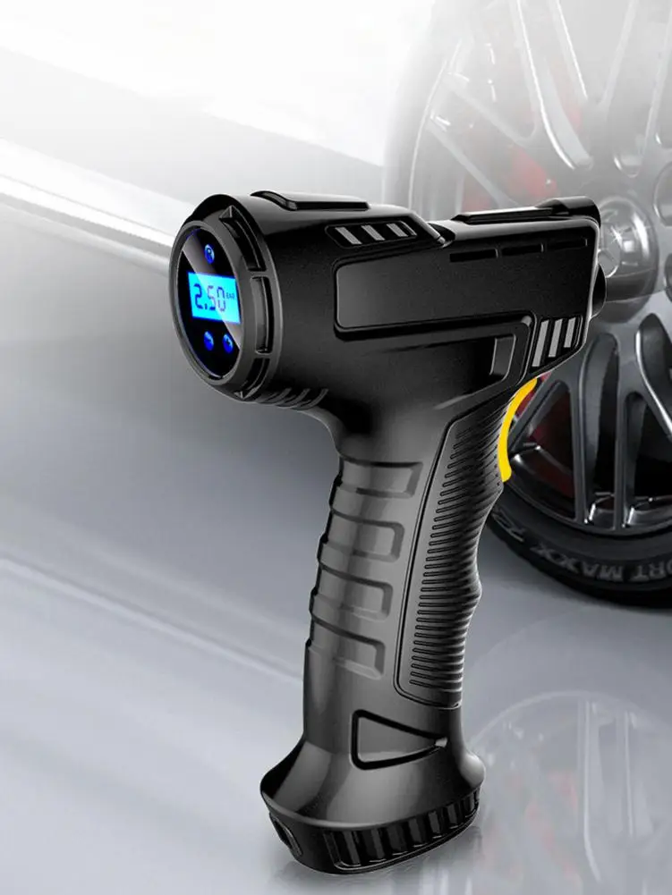 Tire Inflatable Pump Air Compressor Car Tire Inflator Digital Display Hand-held Tire Air Pump Compressor Bicycle Accessories
Tire Inflatable Pump Air Compressor Car Tire Inflator Digital Display Hand-held Tire Air Pump Compressor Bicycle Accessories