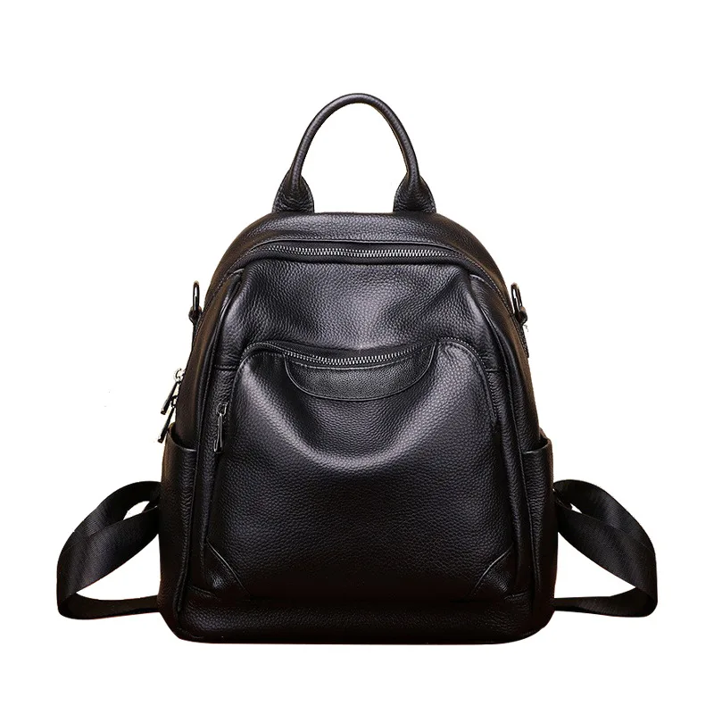 Genuine Leather Women Backpack Laptop Travel Backpack Men School Backpack Bag For Teenager Girl
Genuine Leather Women Backpack Laptop Travel Backpack Men School Backpack Bag For Teenager Girl