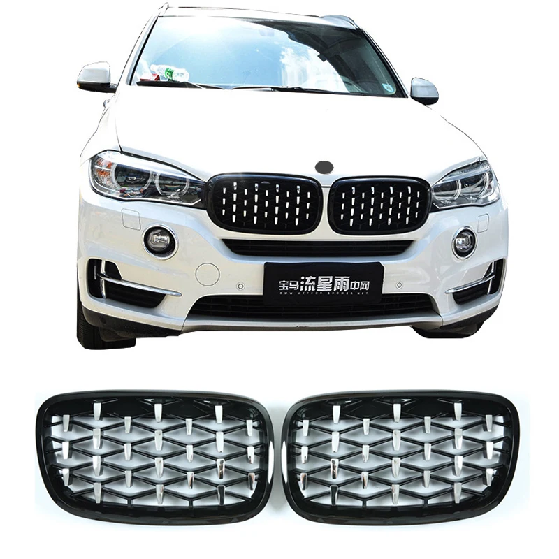 A Pair Diamond Grills Meteor Style Replacement Grille Car Front Bumper Grill For BMW F15 F16 X5 X6 2014-2018 Car Accessories
A Pair Diamond Grills Meteor Style Replacement Grille Car Front Bumper Grill For BMW F15 F16 X5 X6 2014-2018 Car Accessories