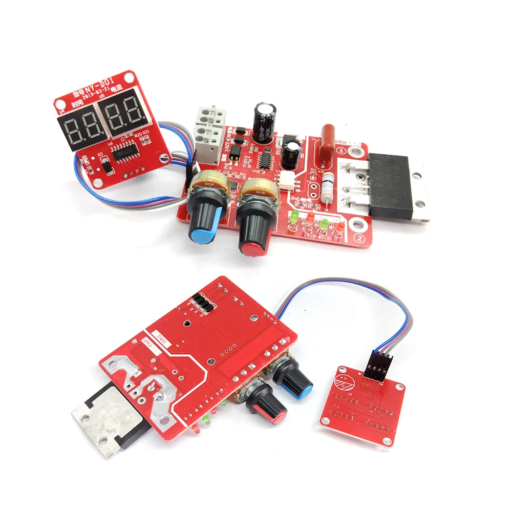 40A Spot Welding Machine Control Board Adjustable Time Current Digital Display Welder Transformer Spot Welders Control Board
40A Spot Welding Machine Control Board Adjustable Time Current Digital Display Welder Transformer Spot Welders Control Board
