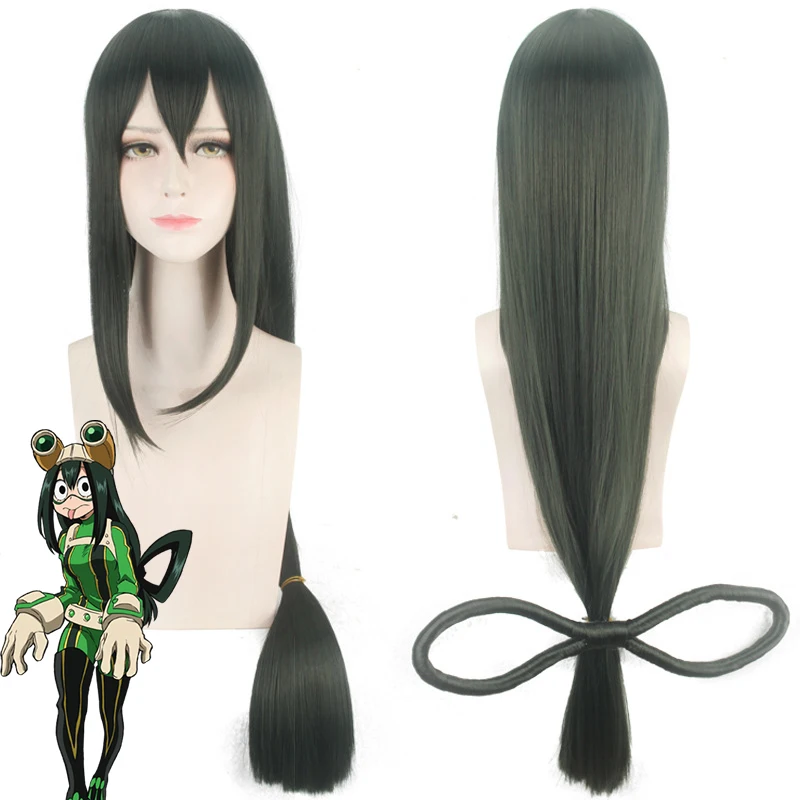 Парик My Hero academic Asui Tsuyu темно-зеленые длинные прямые волосы из японского Аниме Boku No Hero academic Cosplay Froppy Wigs C55A26
Парик My Hero academic Asui Tsuyu темно-зеленые длинные прямые волосы из японского Аниме Boku No Hero academic Cosplay Froppy Wigs C55A26